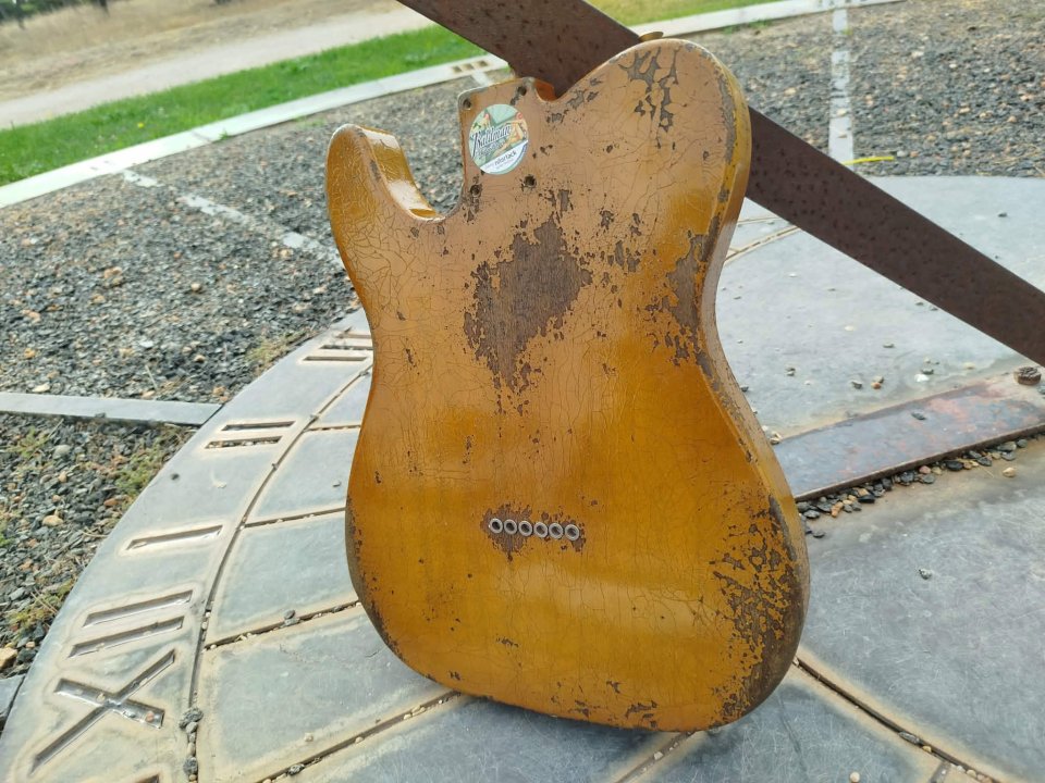 Telecaster Blackguard 50s Baldman Heavy Relic Proyecto de segunda mano · Foto 5 de 10 · Albacete · 700 €