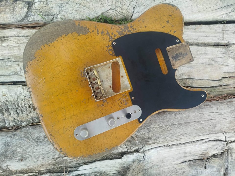 Telecaster Blackguard 50s Baldman Heavy Relic Proyecto de segunda mano · Foto 6 de 10 · Albacete · 700 €