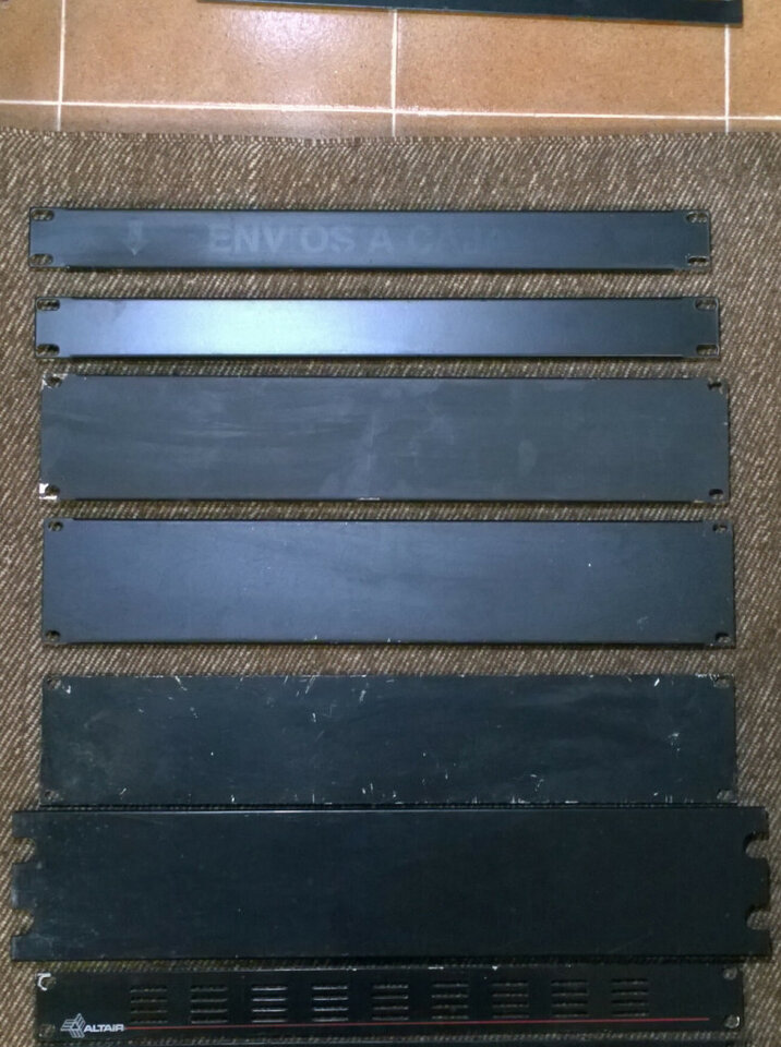 Panel ciego para rack