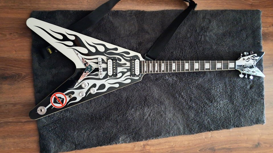 Gutart Deam Michael Schenker Custon Flames