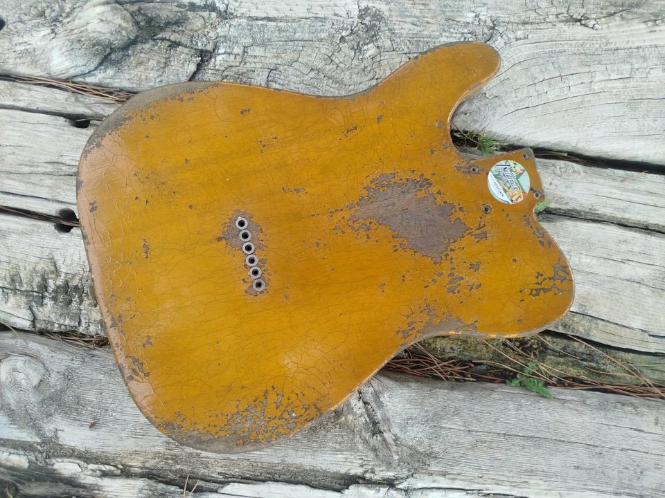Telecaster Blackguard 50s Baldman Heavy Relic Proyecto de segunda mano · Foto 7 de 10 · Albacete · 700 €