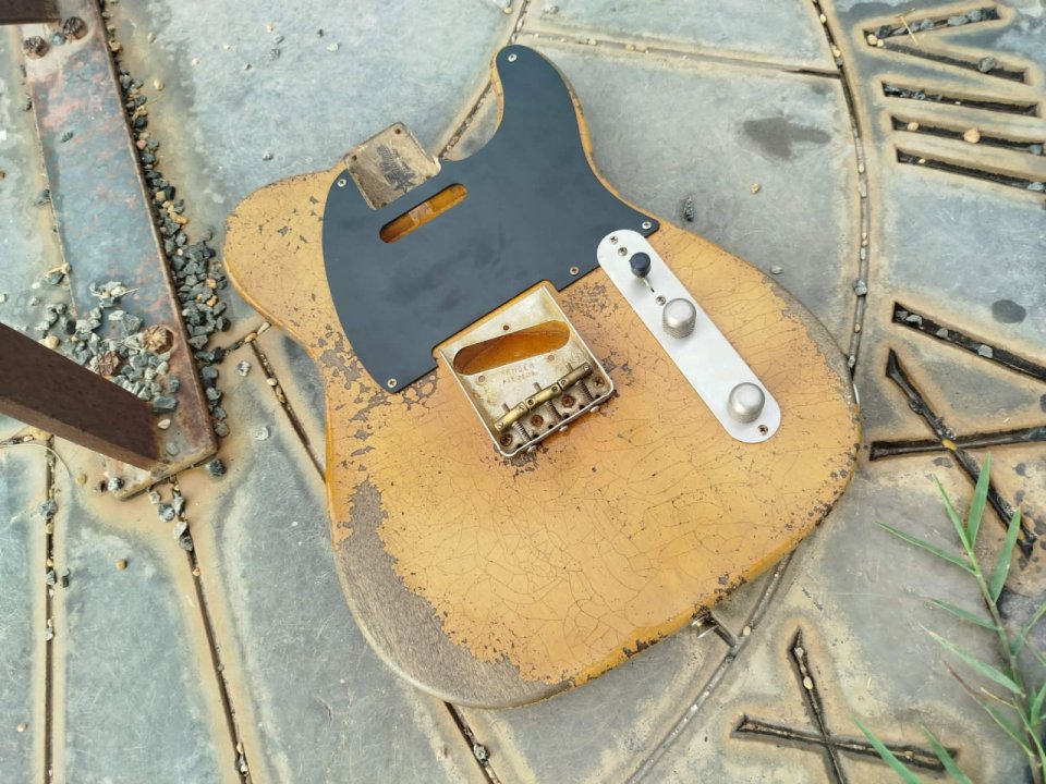 Telecaster Blackguard 50s Baldman Heavy Relic Proyecto de segunda mano · Foto 8 de 10 · Albacete · 700 €