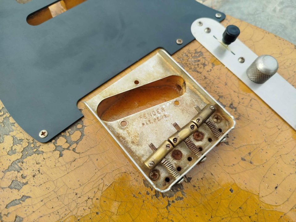 Telecaster Blackguard 50s Baldman Heavy Relic Proyecto de segunda mano · Foto 9 de 10 · Albacete · 700 €