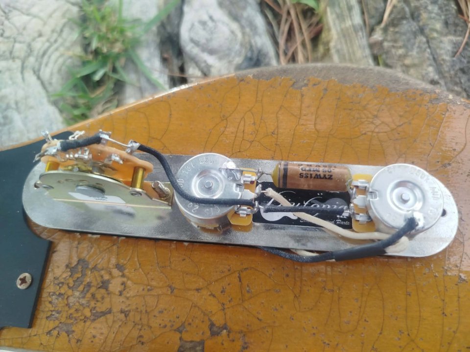 Telecaster Blackguard 50s Baldman Heavy Relic Proyecto de segunda mano · Foto 10 de 10 · Albacete · 700 €