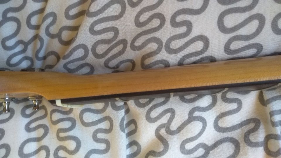 Mástil Strat FERNANDES made in Japan radio 9.5'' y C de segunda mano · Foto 9 de 10 · Valencia · 250 €