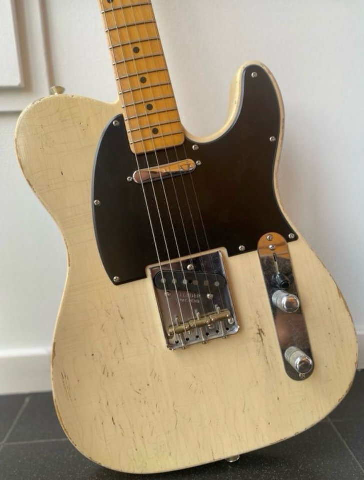 Telecaster rebel relic,MJT y fender cs