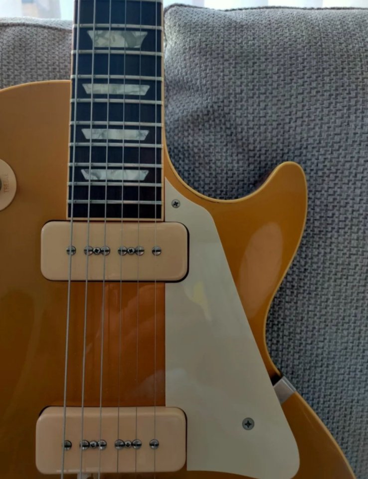Gibson les paul r6 1998 gold top de segunda mano · Foto 6 de 7 · Madrid