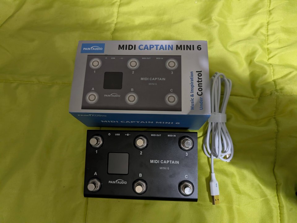 Pedalera MIDI Paintaudio Captain Mini 6