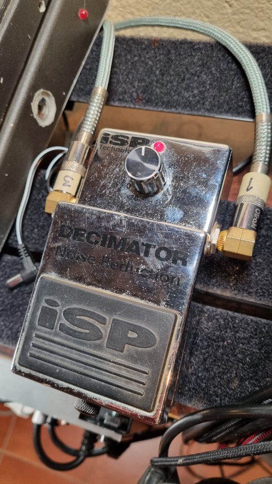 Pedal Decimator Noise Reduction ISP Technologies