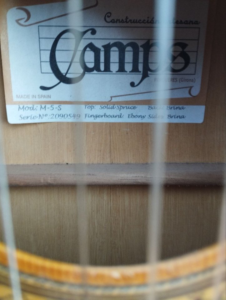 CAMPS M5 S - Flamenco - Guitarra Española