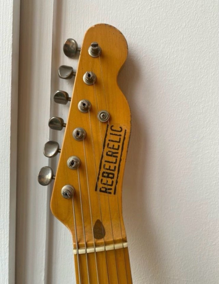 Telecaster rebel relic,MJT y fender cs