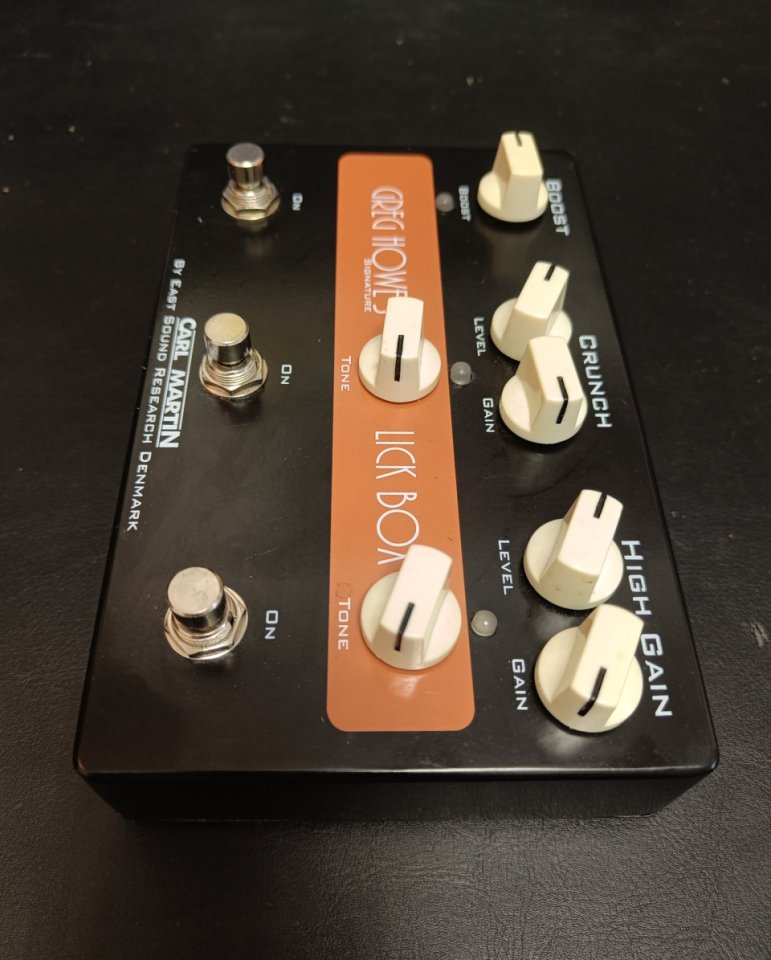 Pedal Carl Martin Lick Box Greg Howe signature de segunda mano · Foto 2 de 5 · Zaragoza · 165 €