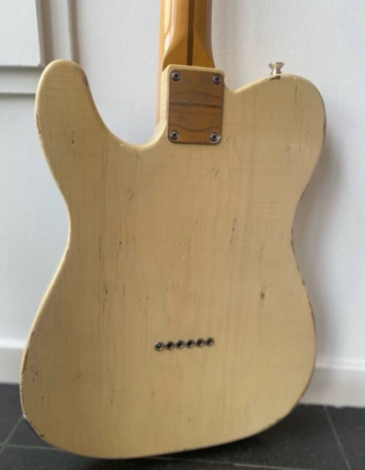 Telecaster rebel relic,MJT y fender cs