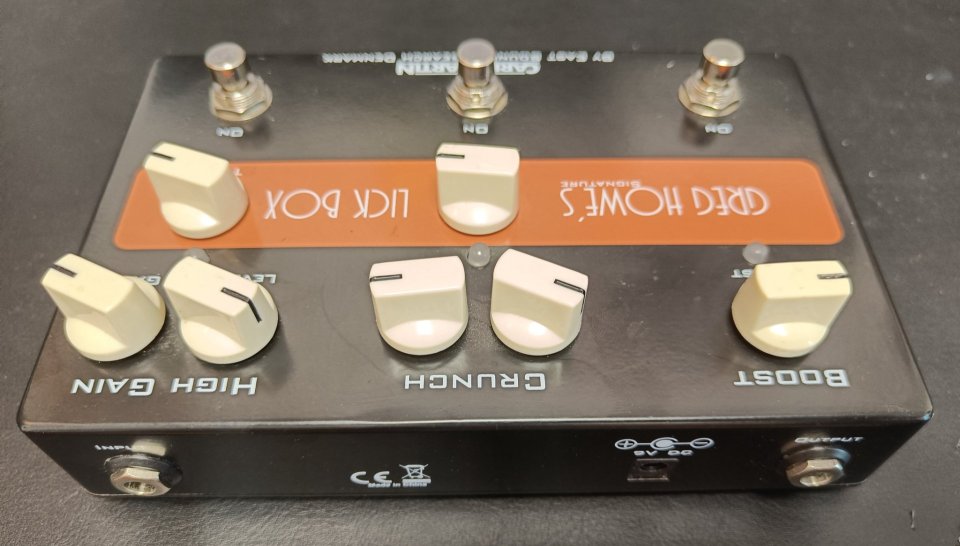 Pedal Carl Martin Lick Box Greg Howe signature de segunda mano · Foto 3 de 5 · Zaragoza · 165 €