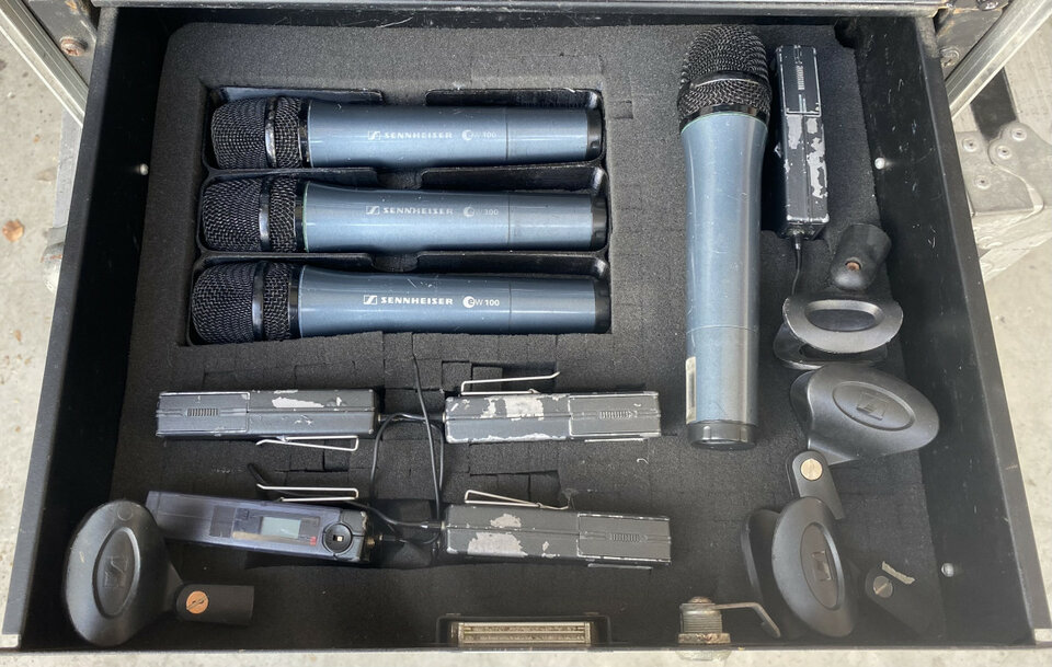 Micrófonos inalámbricos sennheiser