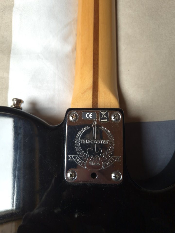 Fender telecaster zurdo 60th anniversary