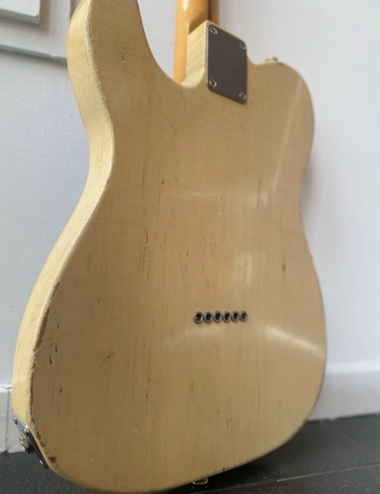 Telecaster rebel relic,MJT y fender cs