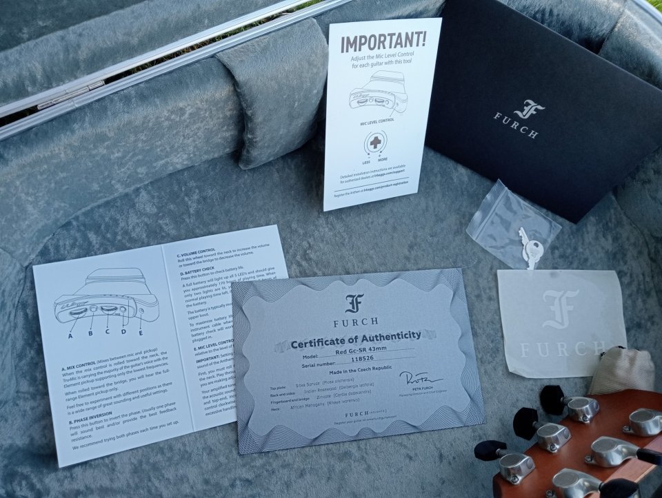 Furch Red Gc-SR 43 mm-Electroacústica - Master’s Choice -Tope de Gama -