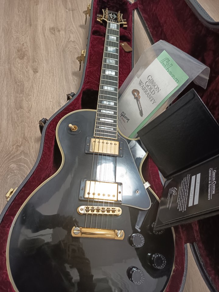 Gibson Les Paul Custom 2008 (Nashville)-Muy Buen Estado + Estuche Original