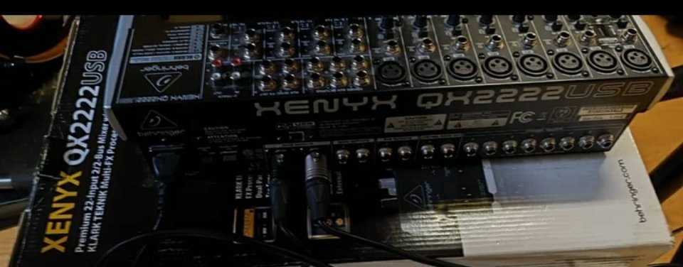 Mesa Behringer  Xenyx QX1222USB