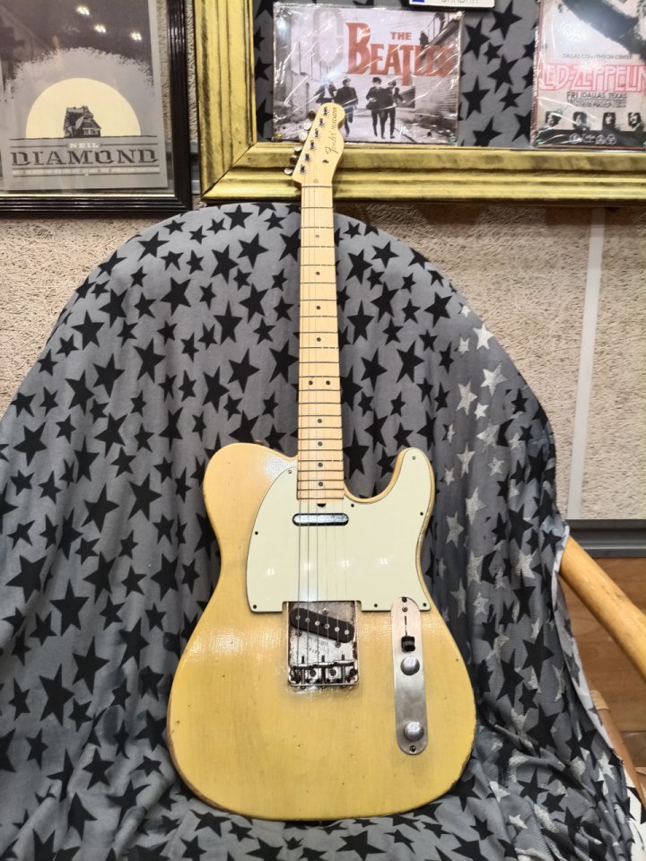 TELECASTER Nocaster 50s Relic - Cuerpo Hosco Japan + Mástil Fender usa de segunda mano · Foto 2 de 10 · Barcelona · 1200 €