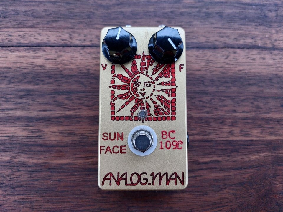 Analogman Sun Face BC109C Fuzz