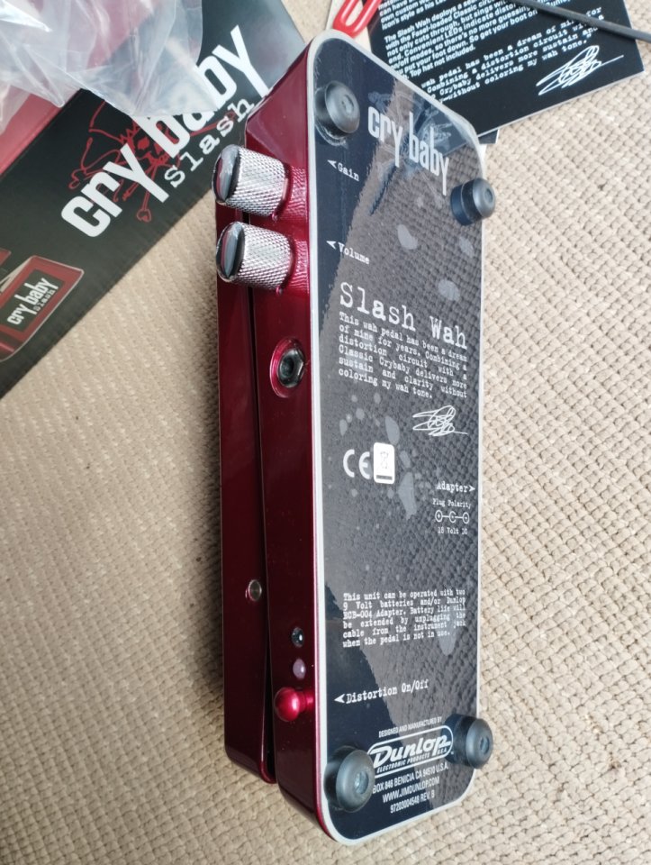 Cry Baby Slash Wah SW95