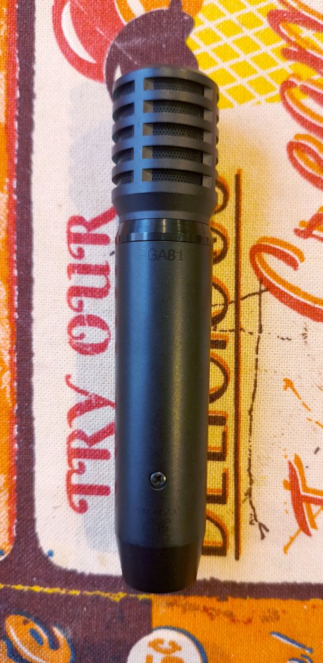 Shure PGA81 Micrófono condensador cardioide para instrumento