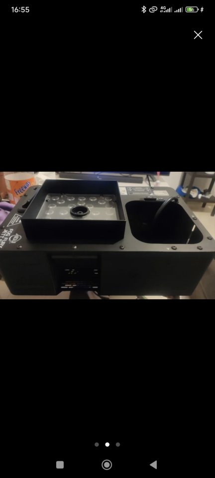 2 maquinas humo Adj fury jett pro PRECIO X LAS DOS