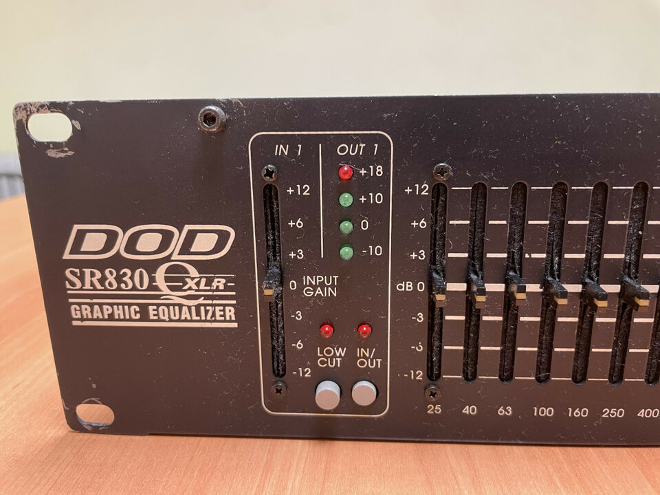 Ecualizador 1/2 octava