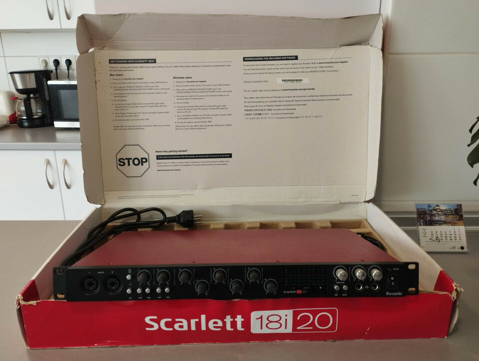 Interface Scarlett 18i20
