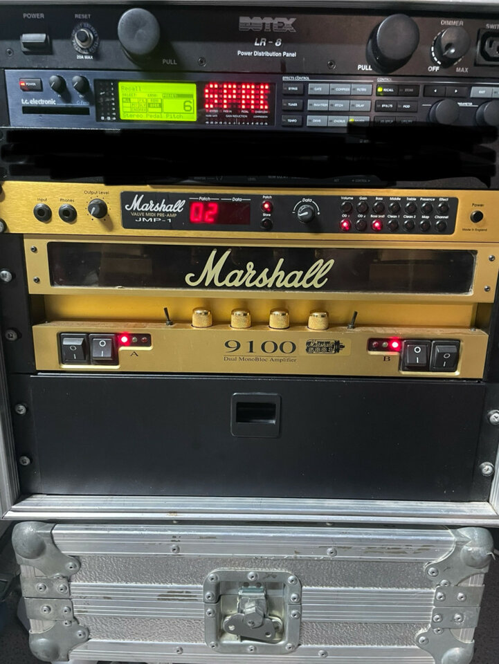 Rack de efectos + etapa Marshall