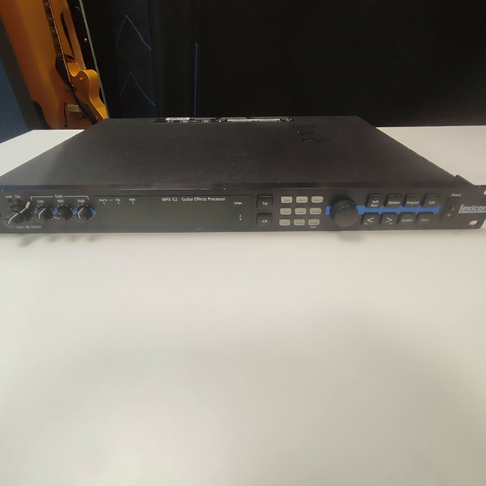 Lexicón mpx g2 y pedalera mpx r1
