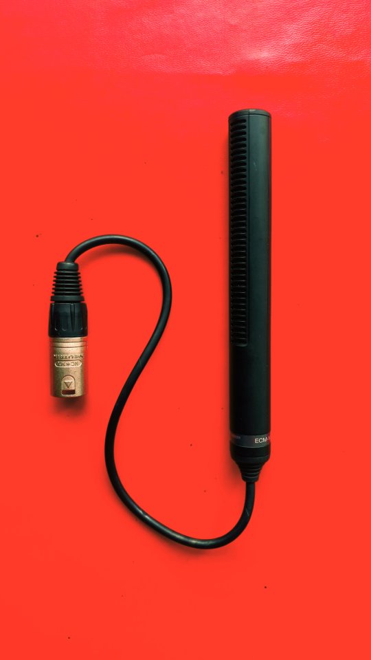 Sony ECM-NV1 XLR Genuine Camera Shotgun Condenser Microphone