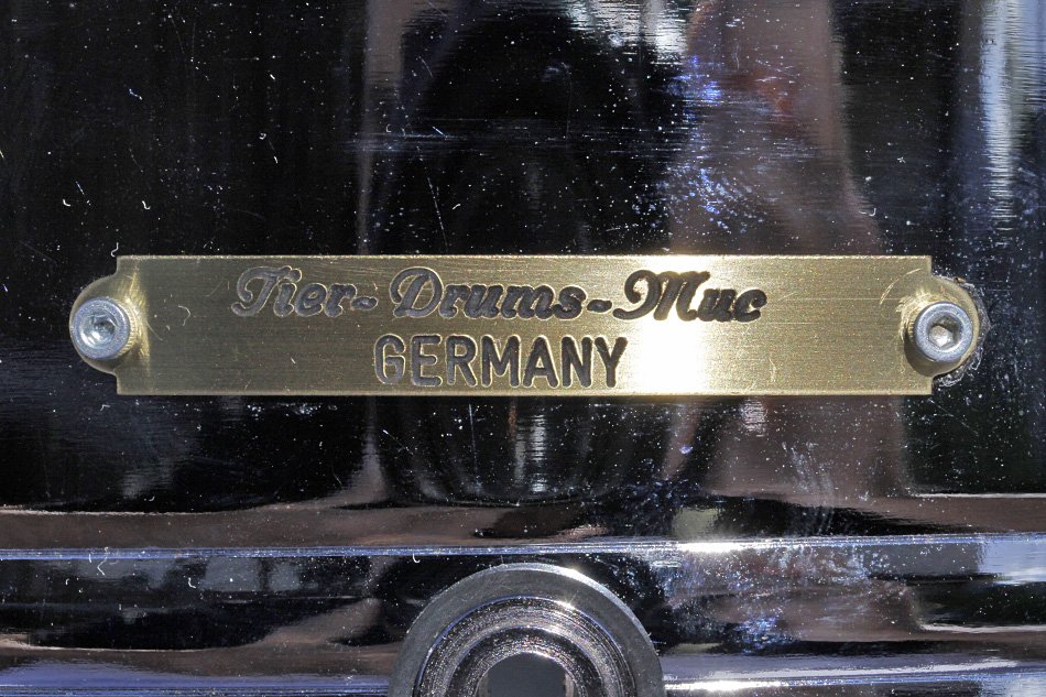 Caja Tier Drums Muc Germany de 14x6,5 con casco de acero