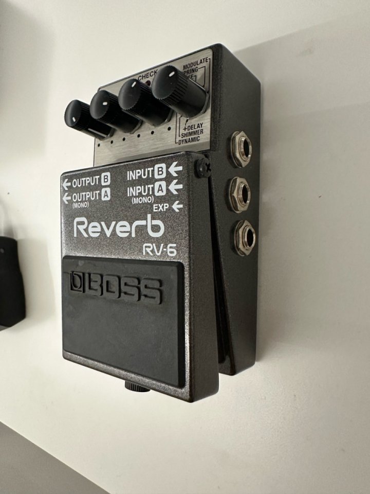 Boss RV-6 Reverb + Cable Alimentación