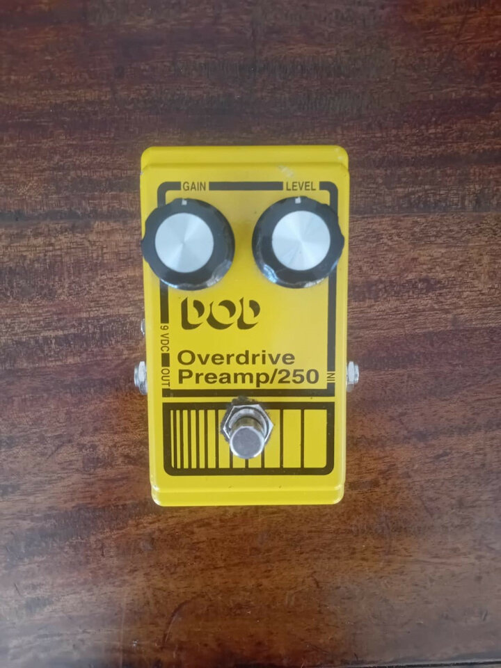 Dod Overdrive Preamp/250  Edición de los 90,s