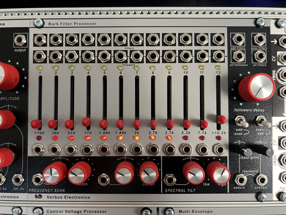 Sistema eurorack Verbos electronics DFAM Xaoc devices de segunda mano · Foto 6 de 10 · Asturias · 6000 €