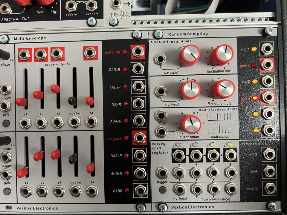 Sistema eurorack Verbos electronics DFAM Xaoc devices de segunda mano · Foto 8 de 10 · Asturias · 6000 €
