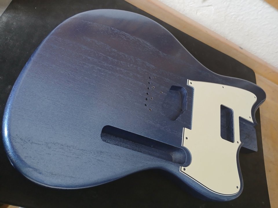 Cuerpo Telemaster Bezier Custom Shop nuevo (no Fender) Paulonia de dos piezas