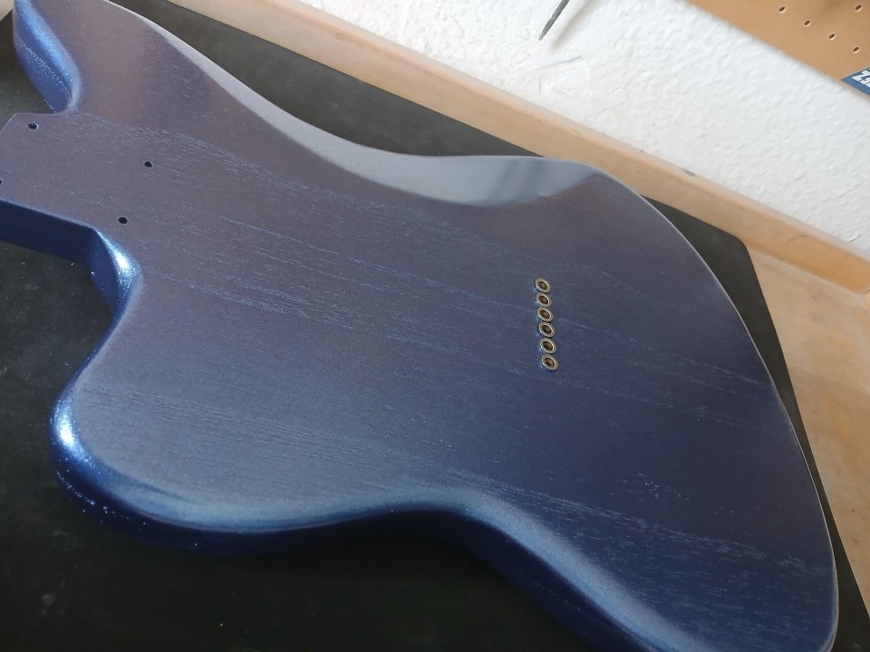 Cuerpo Telemaster Bezier Custom Shop nuevo (no Fender) Paulonia de dos piezas