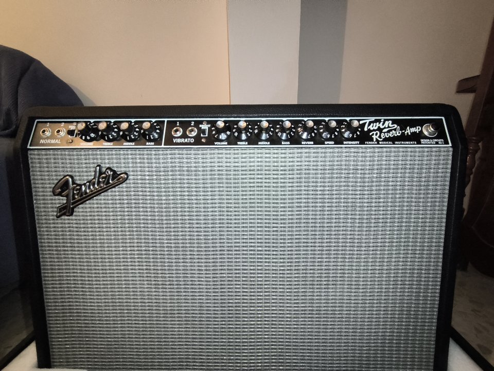 Fender twin reverb Usa con flight case