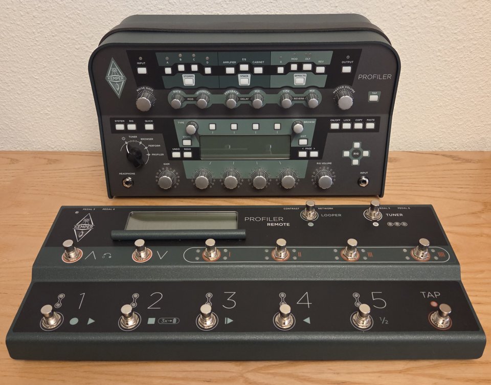 Kemper Profiler PowerHead + Remote MK 1 (2021) de segunda mano · Foto 1 de 6 · Madrid · 850 €