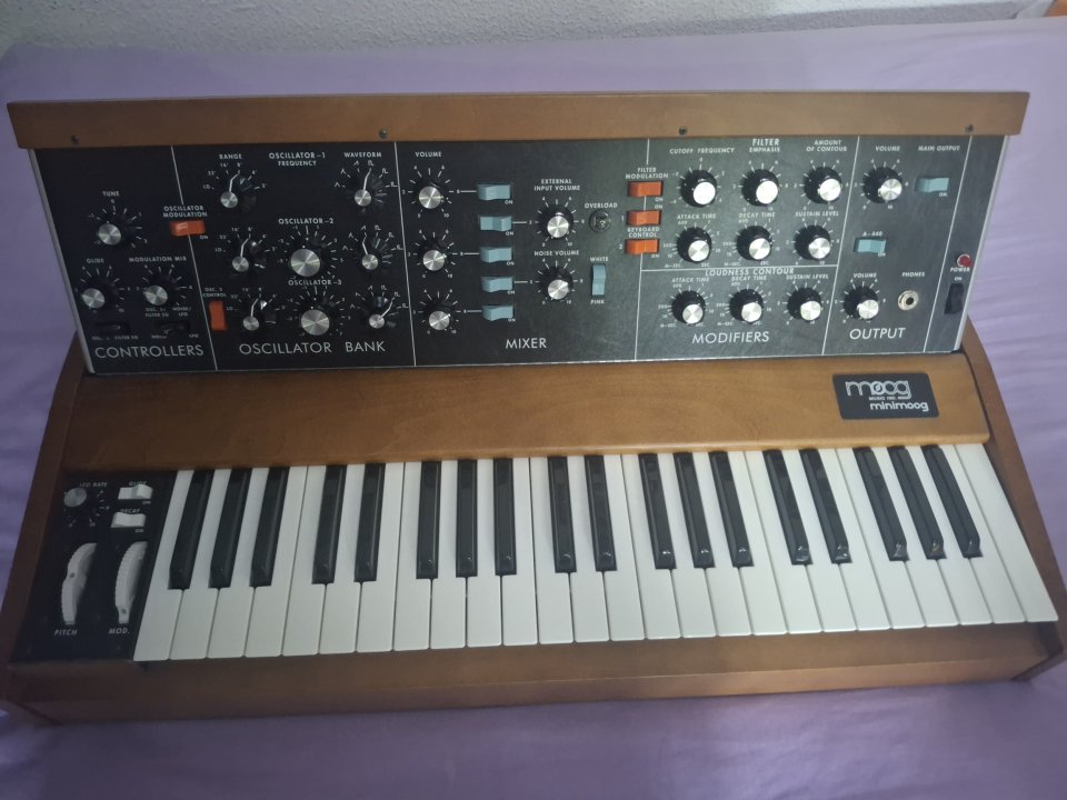 moog minimoog risue 2016 de segunda mano · Foto 1 de 5 · Madrid