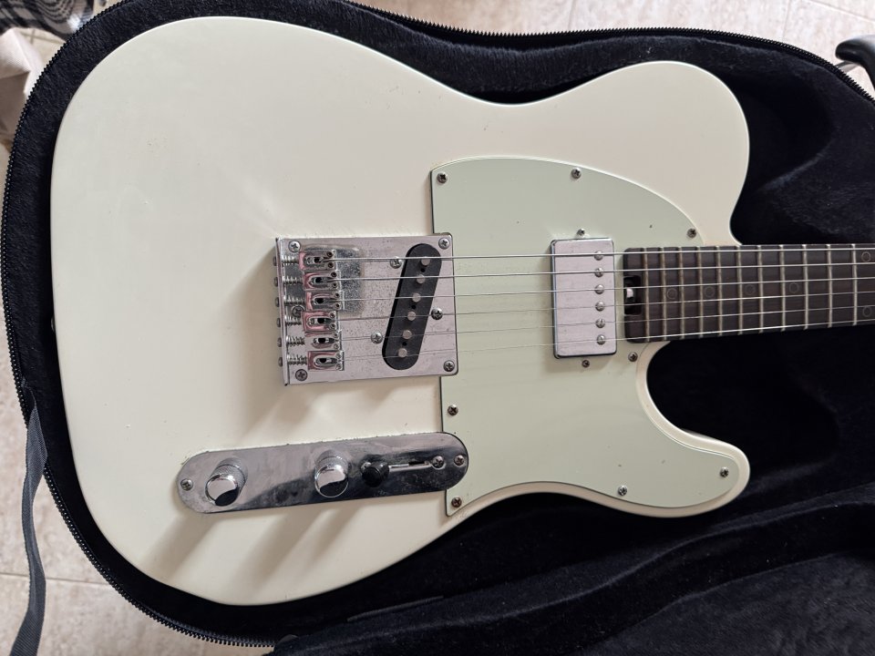 Telecaster Schecter Nick Jonston, PT Atomic Snow