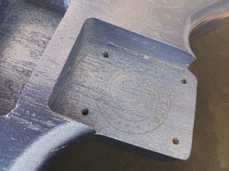 Cuerpo Telemaster Bezier Custom Shop nuevo (no Fender) Paulonia de dos piezas