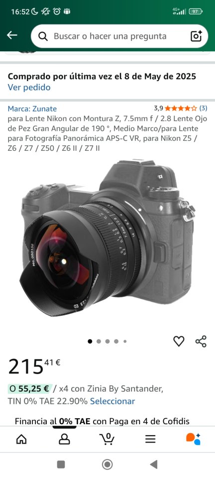 Cámara Nikon Z30 + Lente 16-50mm + Gran Angular