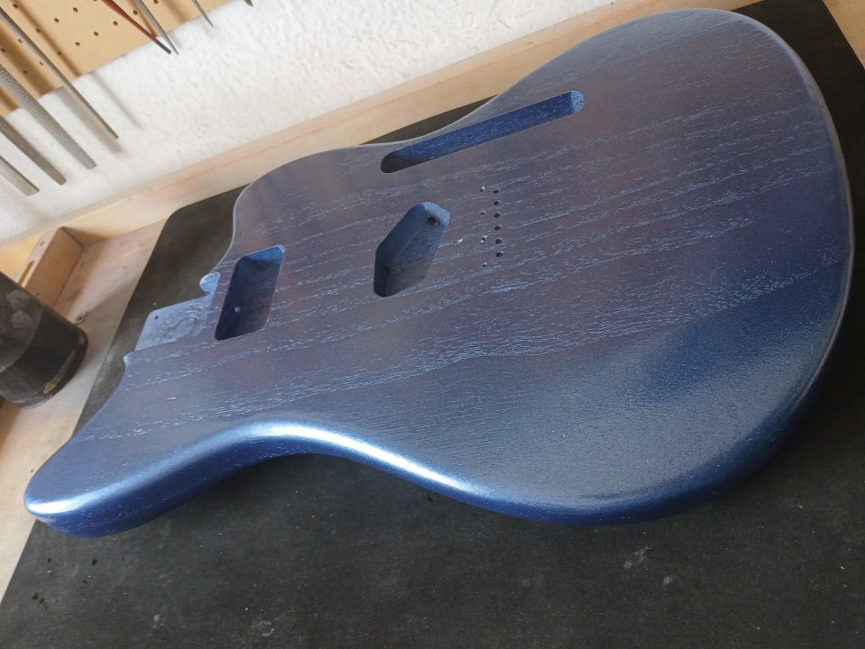 Cuerpo Telemaster Bezier Custom Shop nuevo (no Fender) Paulonia de dos piezas
