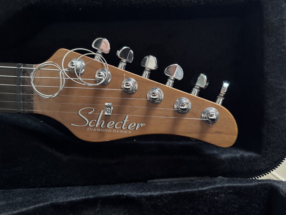 Telecaster Schecter Nick Jonston, PT Atomic Snow