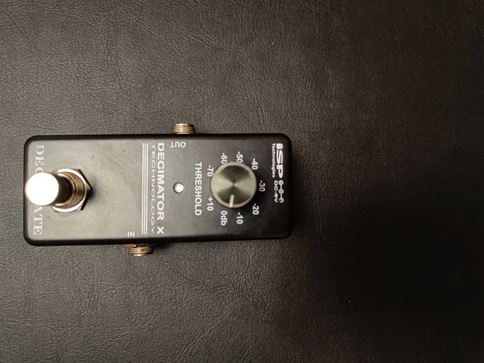 ISP Decimator X Deci-mate pedal noise gate de segunda mano · Foto 6 de 6 · Zaragoza · 90 €